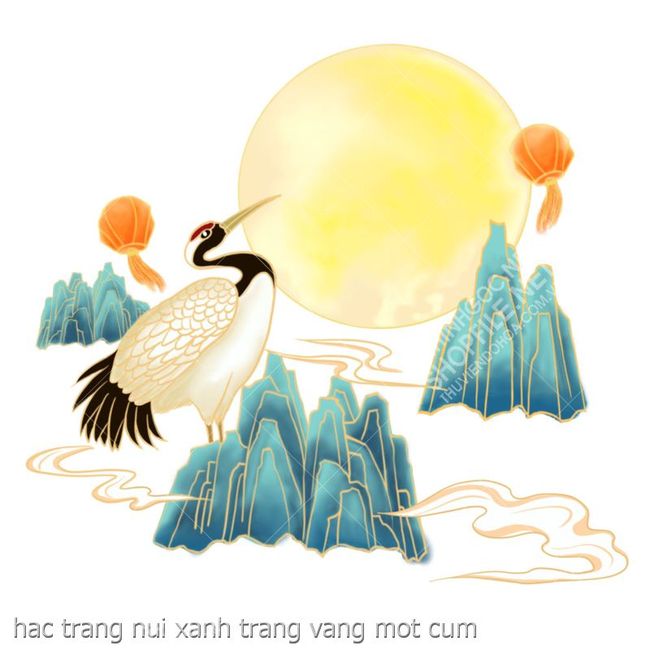 hac trang nui xanh trang vang mot cum
